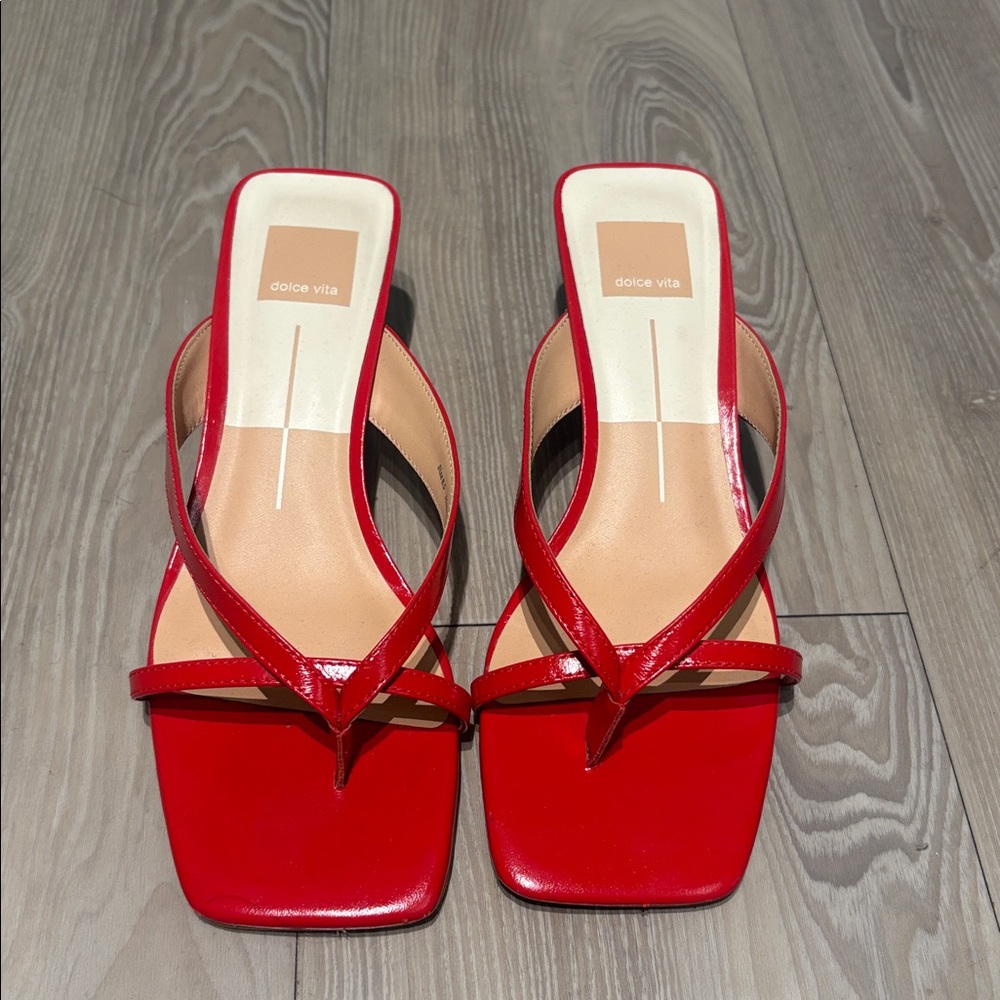 Dolce Vita Cherry Red Sandals
